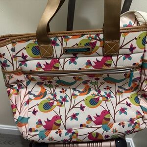 LILY BLOOM TOTE BAG